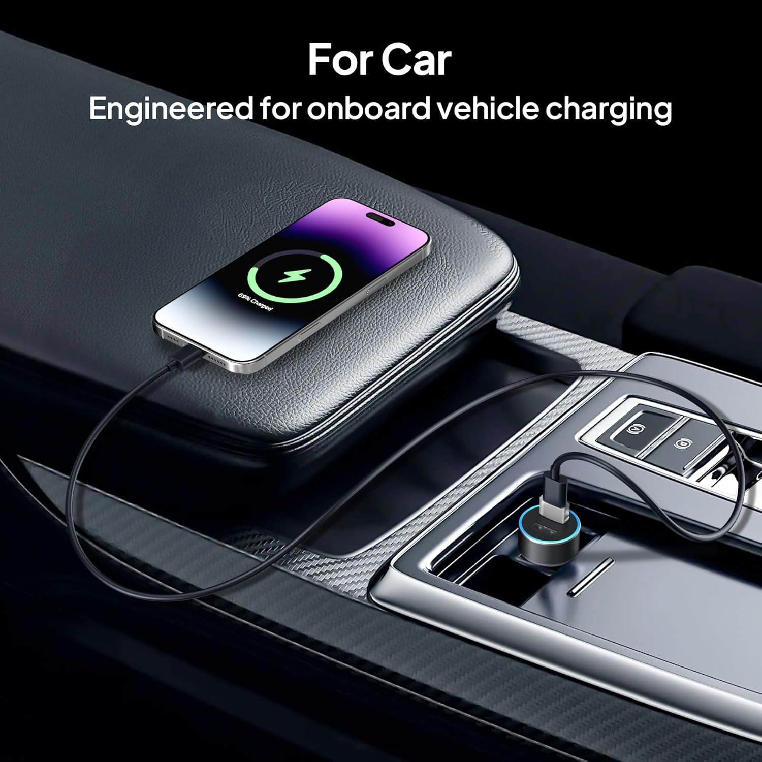 Iphone 16 16E 15 Pro Max Car Charger Adapter 3Pack,Usb to USB C Converter Type C Female to a Male for Apple Iphone 14 Plus,Iwatch 10,Airpods 4,Ipad 11 Mini 7 Air 6,Samsung Galaxy S25 A54