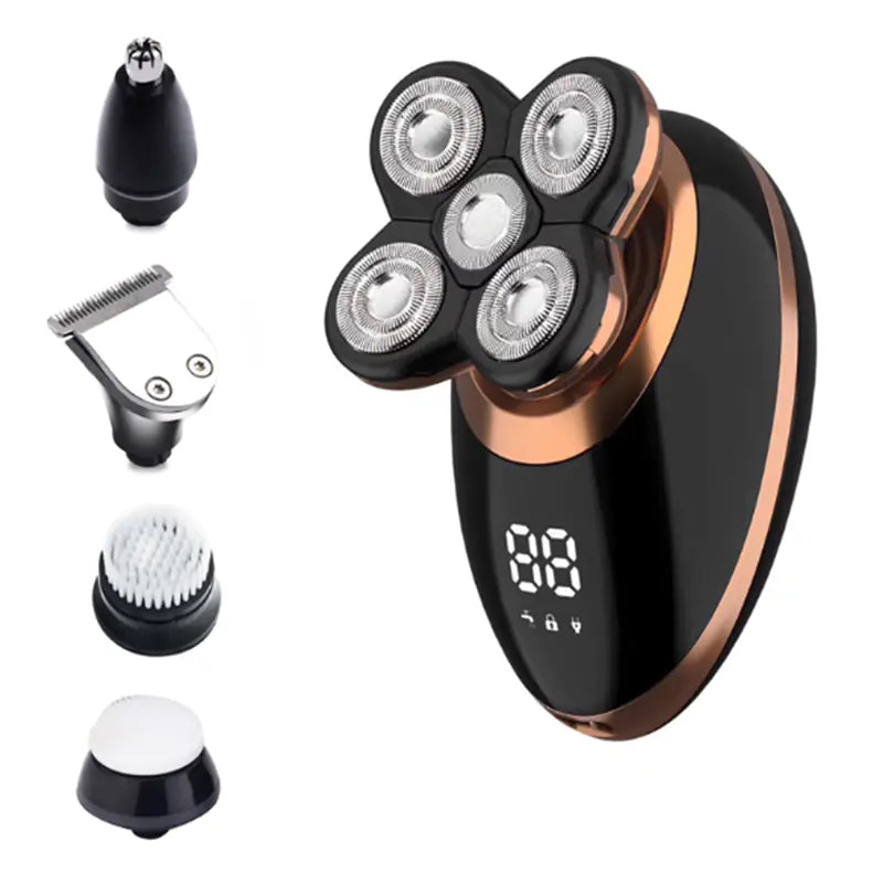 Smart LED Display Electric Hair Clipper for Men